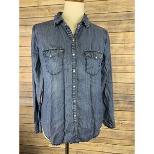 SP Black Label Small Snap Front Chambray Shirt